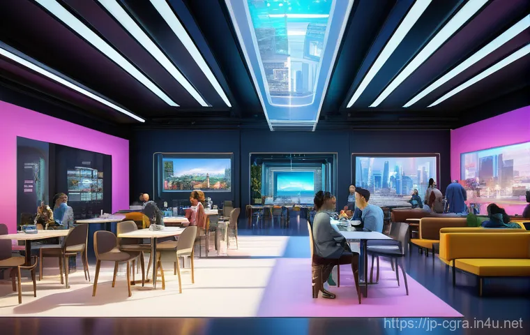 컴퓨터그래픽스운용기능사 공부 시작하기 좋은 시점 - **Prompt 1: Futuristic CG Studio with Real-time Rendering**
    "A professional female CG artist, el...